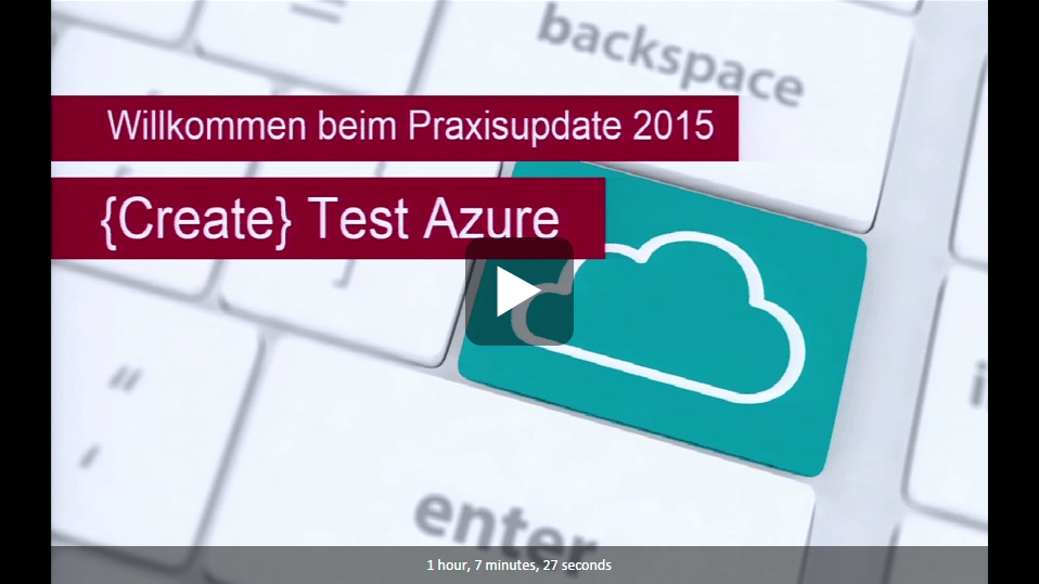 Create Test Azure Teaser Teil 1
