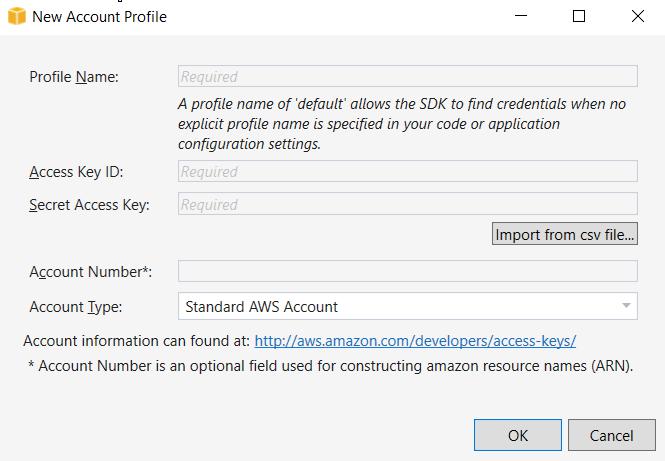 new-aws-account-profile
